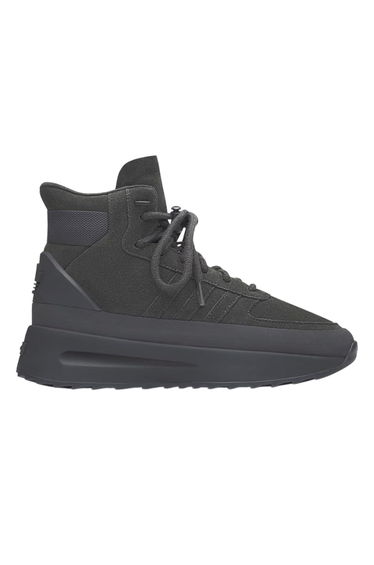 Adidas Mens Athletics Los Angeles Hiker Canvas High Top Trainers - Carbon