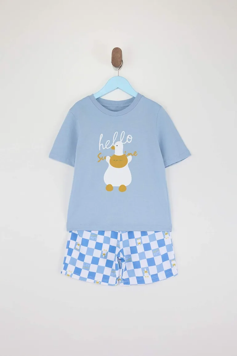 Blue Boy's Pajama Set - 2