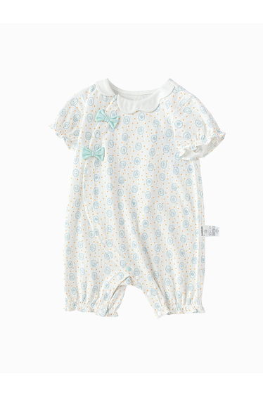 Unisex Bodysuit With Printed Pattern