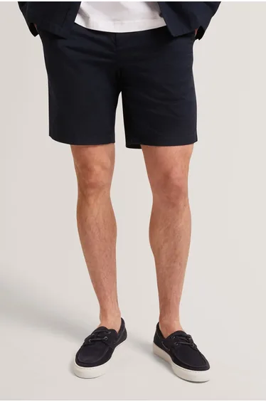 شورت برمودا تيد بيكر كحلي بقصة مستقيمة