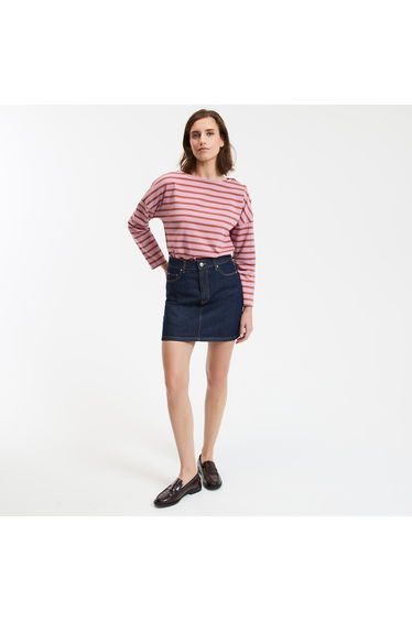 Signatures Aimie Breton Striped T-Shirt in Loose Fit