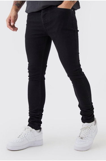 Super Skinny Stretch Jean - true black