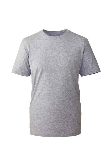Anthem Mens Marl Organic T-Shirt - Grey
