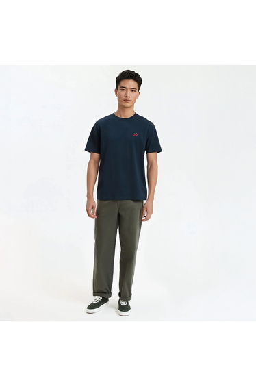 Regular Fit T-Shirt with Chilli Pepper Embroidery
