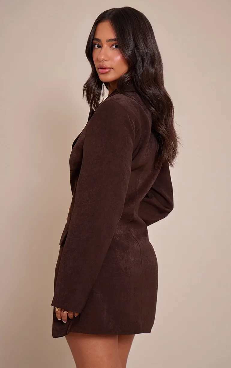 chocolate fitted dress Helen Maxi Dress
