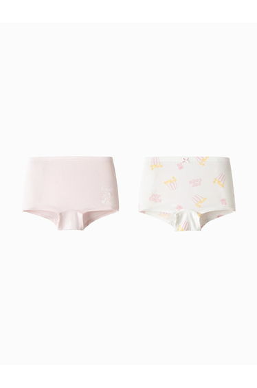 Girls' Cotton Underwear Pack Of 2