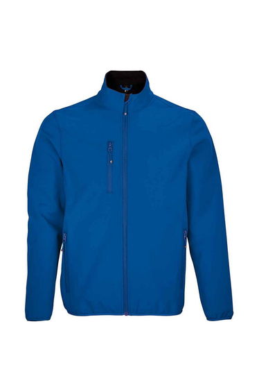 SOLS Mens Falcon Recycled Soft Shell Jacket - Royal Blue