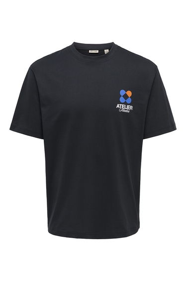 Back Print Short Sleeve T-Shirt