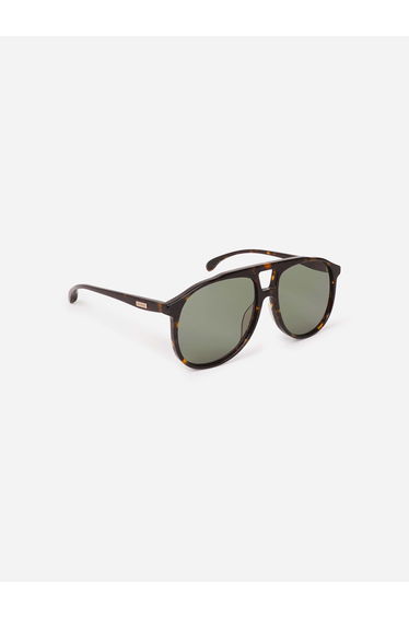 Sporty & Rich Kids Frame N.03 Sunglasses in Brown