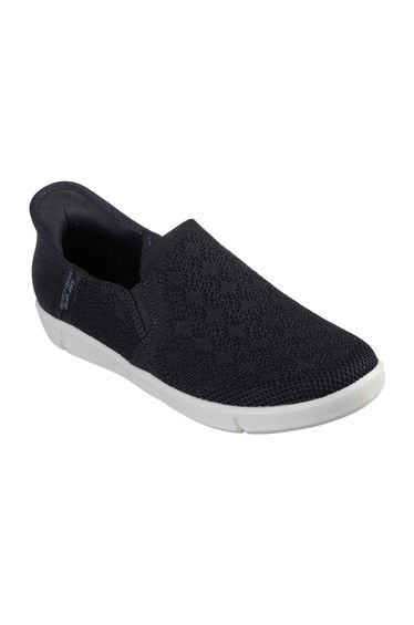 Skechers Womens/Ladies Breezest Slip-on Trainers - Black
