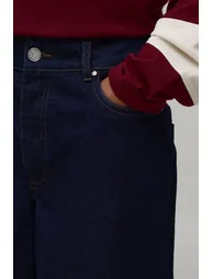 Essential Longline Fit Denim Jorts - indigo - 3