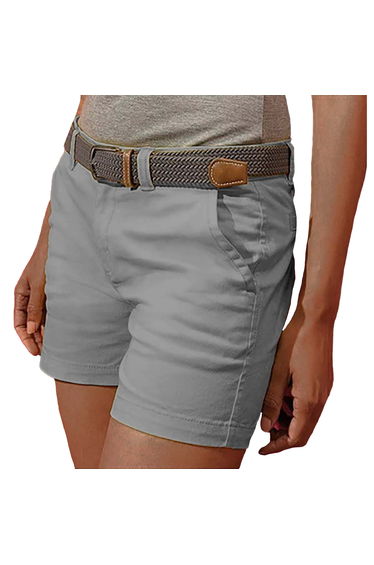 Asquith & Fox Womens/Ladies Classic Fit Shorts - Slate