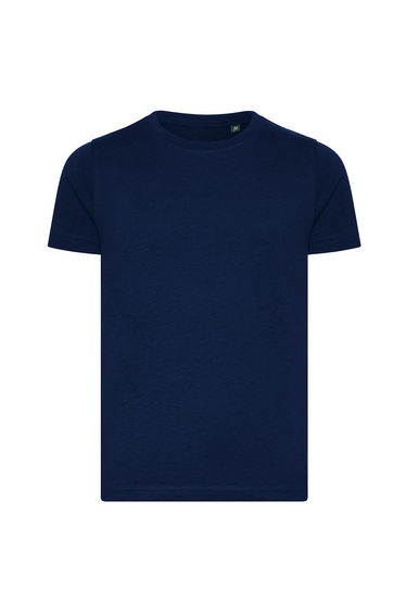 Ecologie Childrens/Kids Cascades Organic T-Shirt - Navy