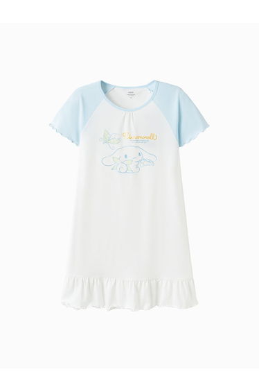 Girls' Lounge Dress With Front Print