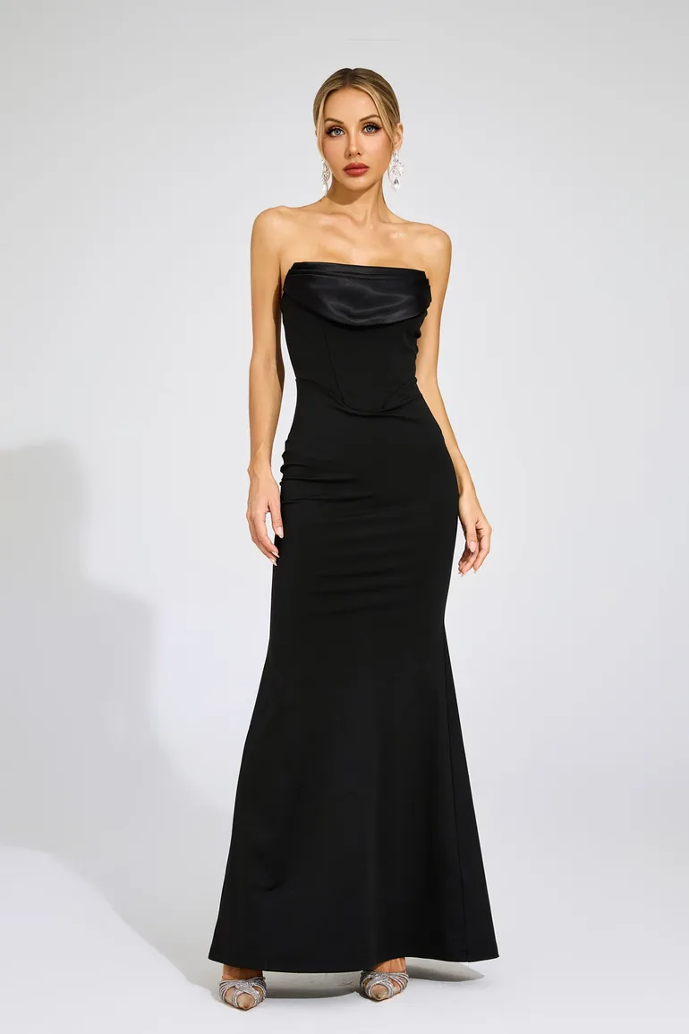 elegant bandage dresses HLBandage Elegant High Neck Long Sleeve Hollow Out Celebrity Bandage Dress  (XS, Black) at Amazon Women's Clothing store