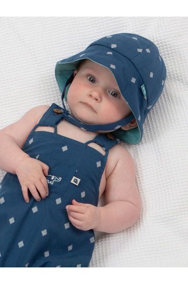 Dobby diamond sun hat