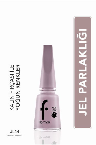 Nail Polish - Jelly Look Nail Enamel Charleston Gray