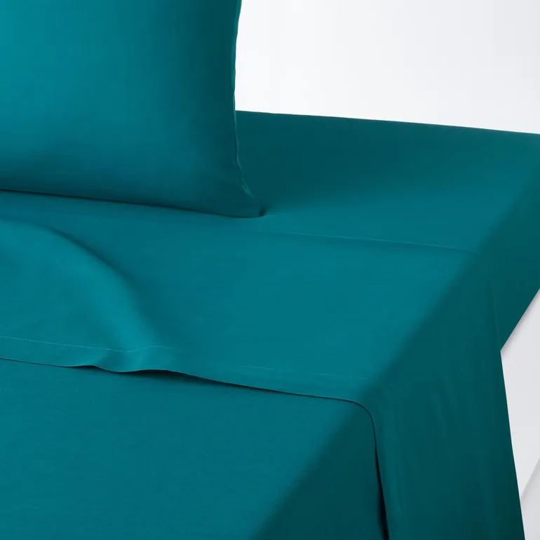 شرشف سرير قطن سادة - 3