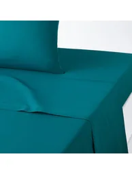 شرشف سرير قطن سادة - 3