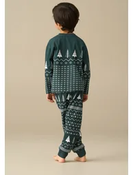 Fraser Fairisle PJ's - Green - 2