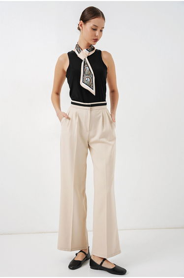 BDART High Waist Wide Leg Trousers with Pockets