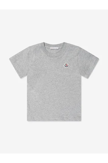 Kids Logo T-Shirt in Grey
