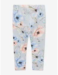 Guess Girls Butterfly Collage Leggings in Blue - 1