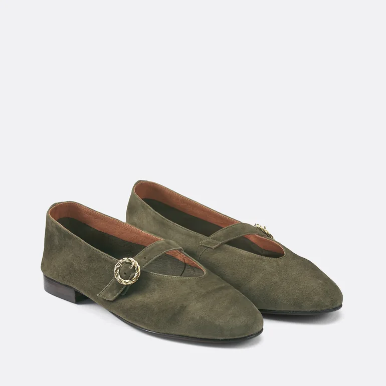 Suede Ballet Pumps