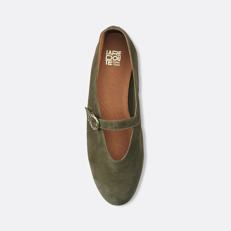 Suede Ballet Pumps - 1