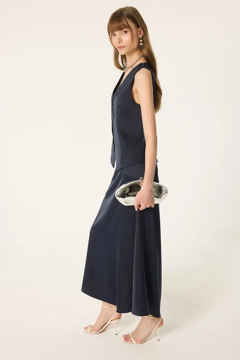 VEST AND SKIRT SET - 1