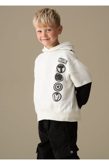 Marvel Mock Sleeve Hoodie