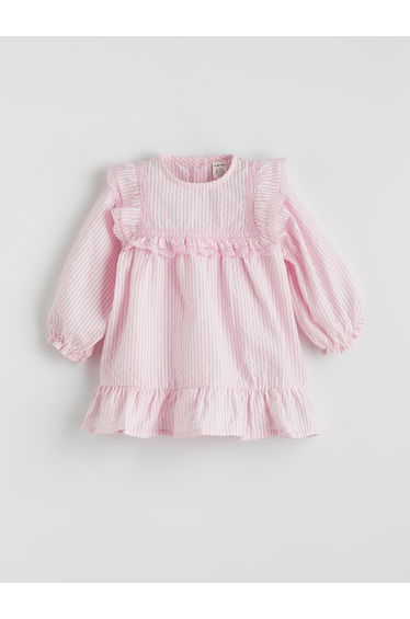 Lace-detailed Baby Girl Dress