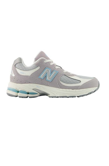 New Balance Childrens/Kids 2002 Leather Trainers - Light Grey