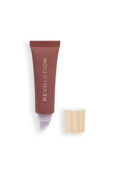 Revolution Juicy Peptide Lip Balm Nude Latte