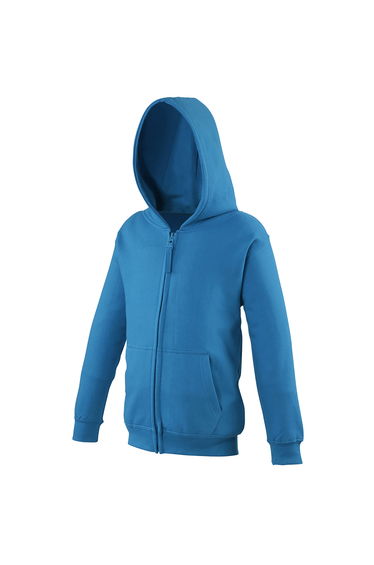 Awdis Kids Unisex Hooded Sweatshirt / Hoodie / Zoodie - Sapphire Blue