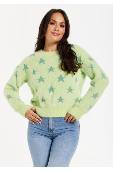 Women's Jumper in Pistachio