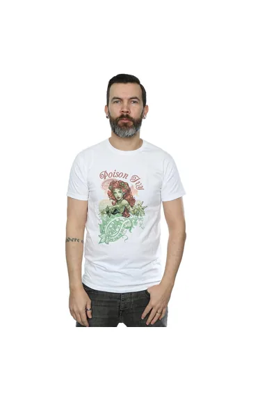 تيشيرت رجالي بطبعة دي سي كوميكس - أبيض 