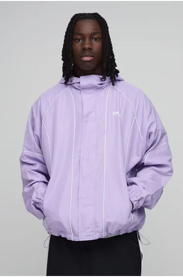 جاكيت بوهو مان بنفسجي