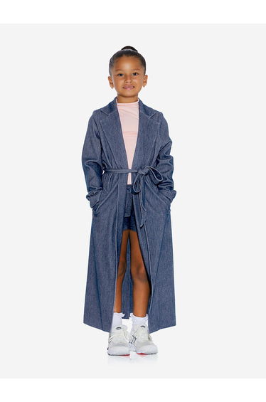 Girls Bathrobe in Blue