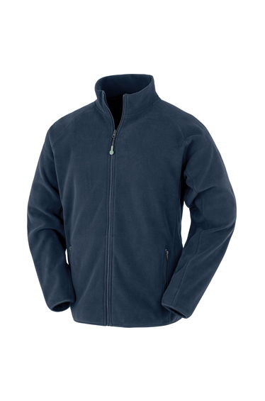 Result Genuine Recycled Mens Polarthermic Fleece Jacket - Navy