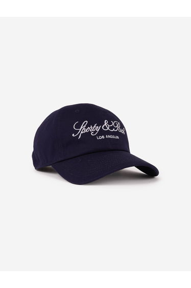 Sporty & Rich Kids Vendome LA Cap in Navy