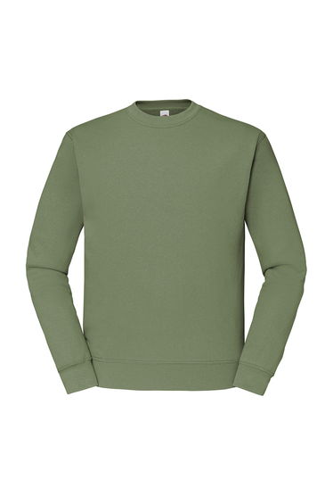 Fruit Of The Loom Mens Classic Drop Shoulder Sweatshirt - Classic Olive