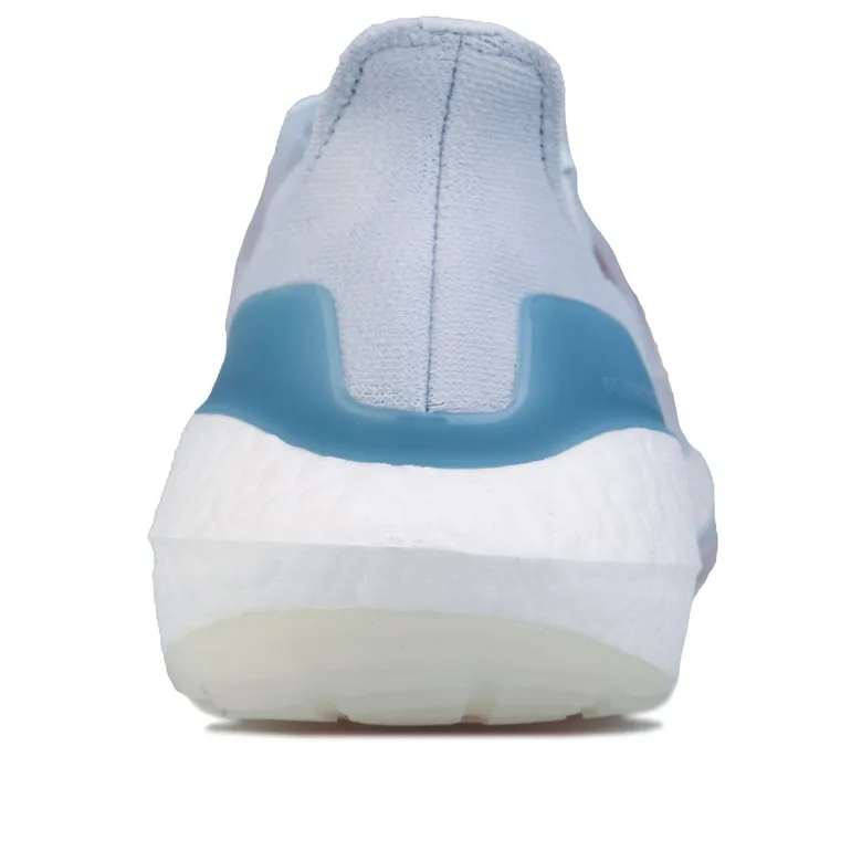 Women's adidas Ultraboost 21 Running Shoes in Blue - 5