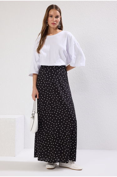 Skirt - Black - Maxi