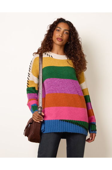 Striped Oversized Jumper product thumbnail 2