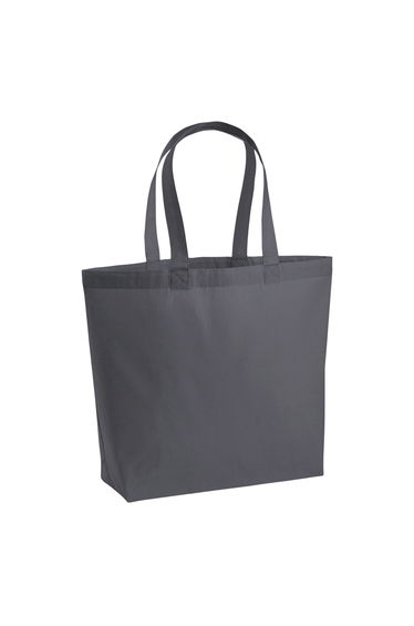 Westford Mill Premium Cotton Tote Bag - Graphite Grey