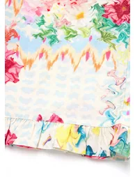 Orla Multi Print Frill Hem Trousers - Multi - 4