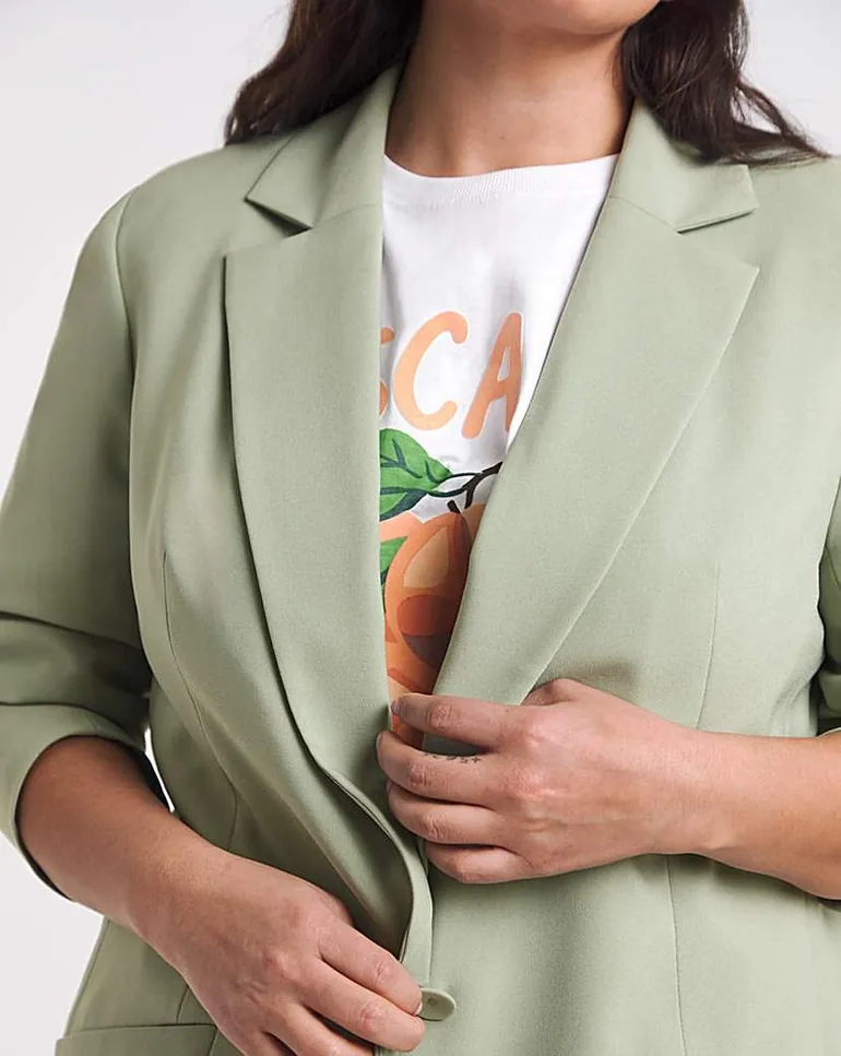 Single Breasted Blazer - 3