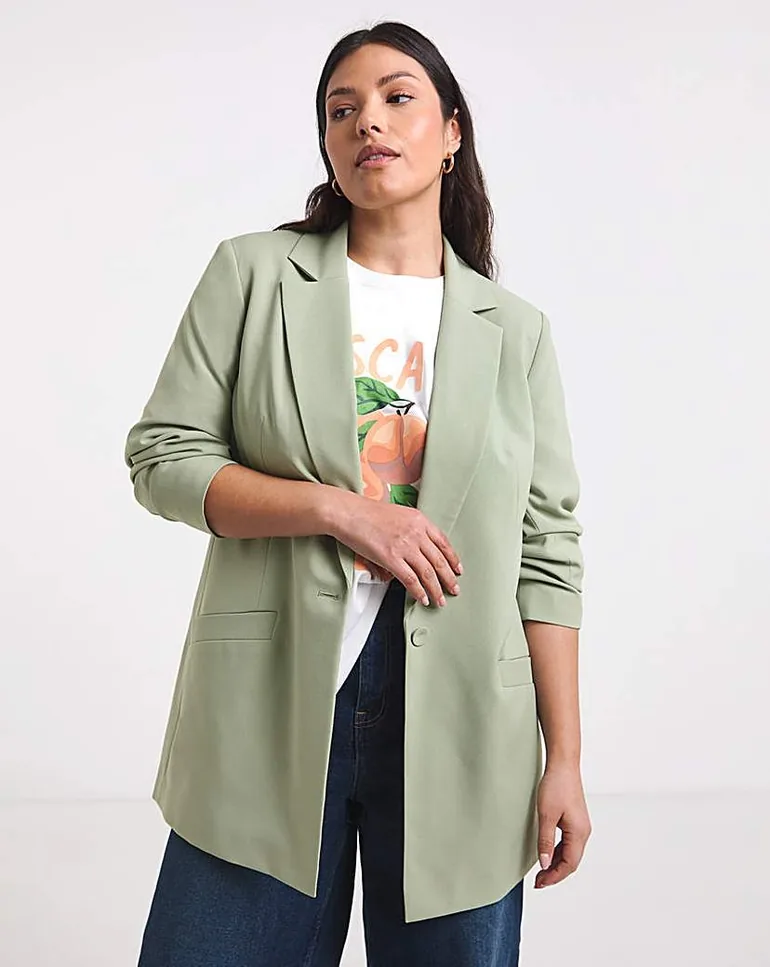 Single Breasted Blazer - 1