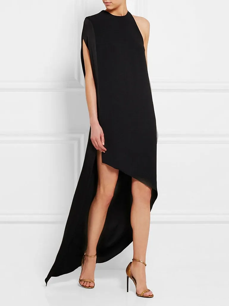 chiffon maxi dress with sleeves Long Sleeve Formal Chiffon Dress